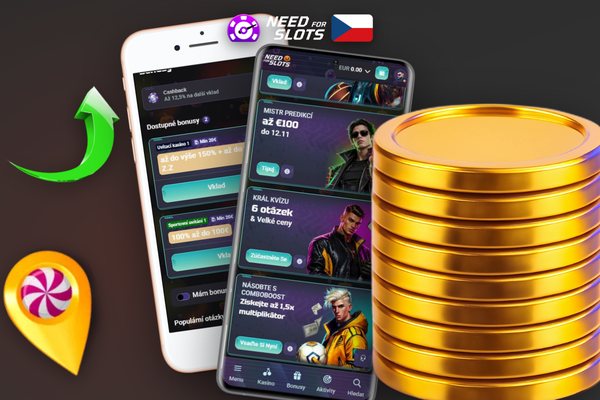 Progres bar protočení bonusu v Need for Slots s požadavkem 40x