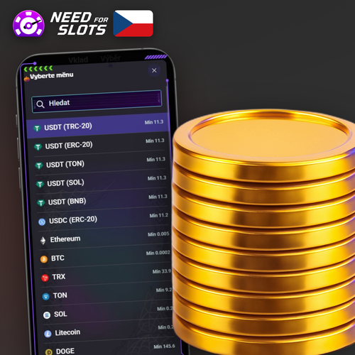 Need for Slots vklad – platební metody Visa, Mastercard, Skrill a BTC na jednom místě
